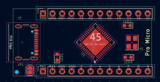 A0003237-Arduino Pro Micro V3 (Leonardo)电路板缩略图